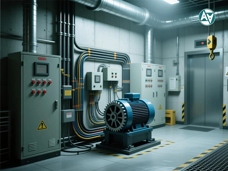 موتور گیربکس آسانسور