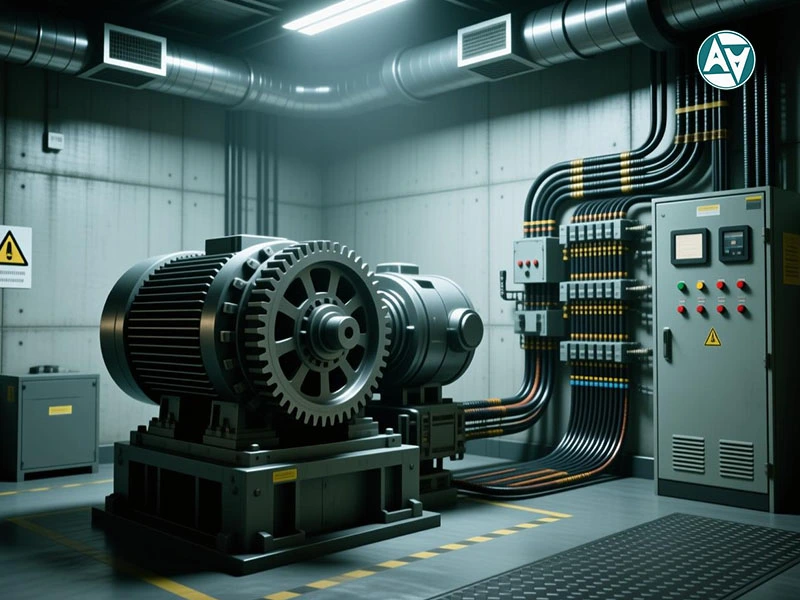 موتور گیربکس آسانسور