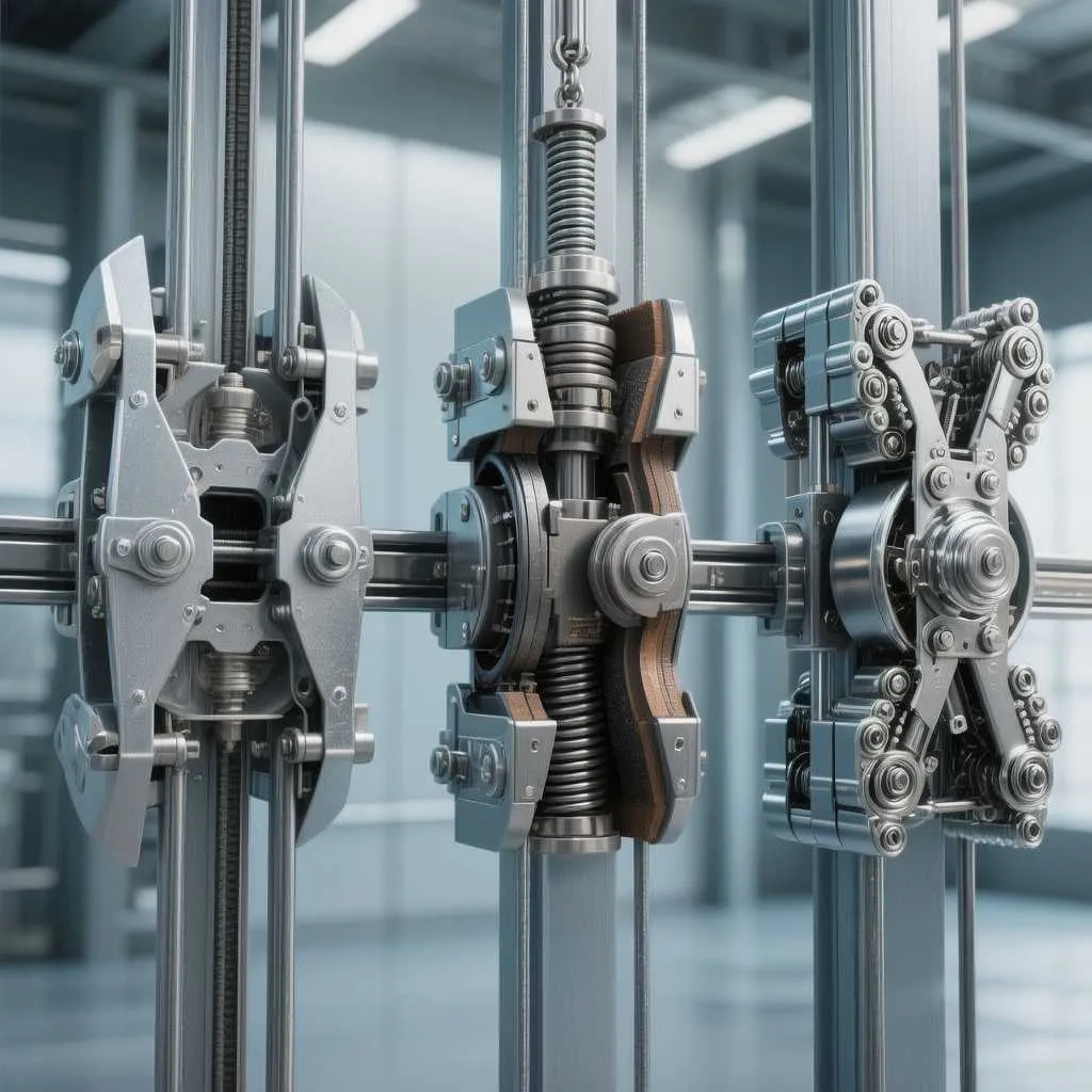 اجزای تشکیلدهنده سیستم پاراشوت آسانسور