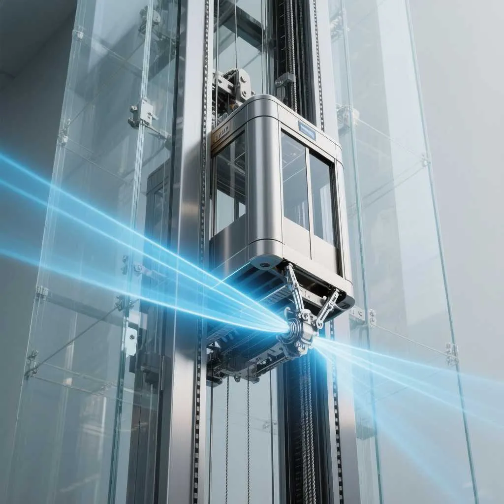 اهمیت استفاده از پاراشوت در ایمنی آسانسور