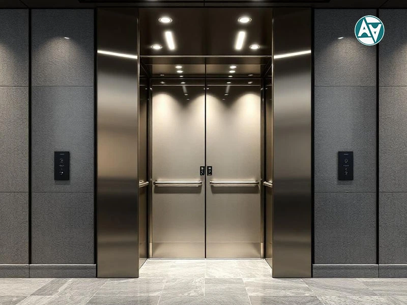 انواع درب آسانسور