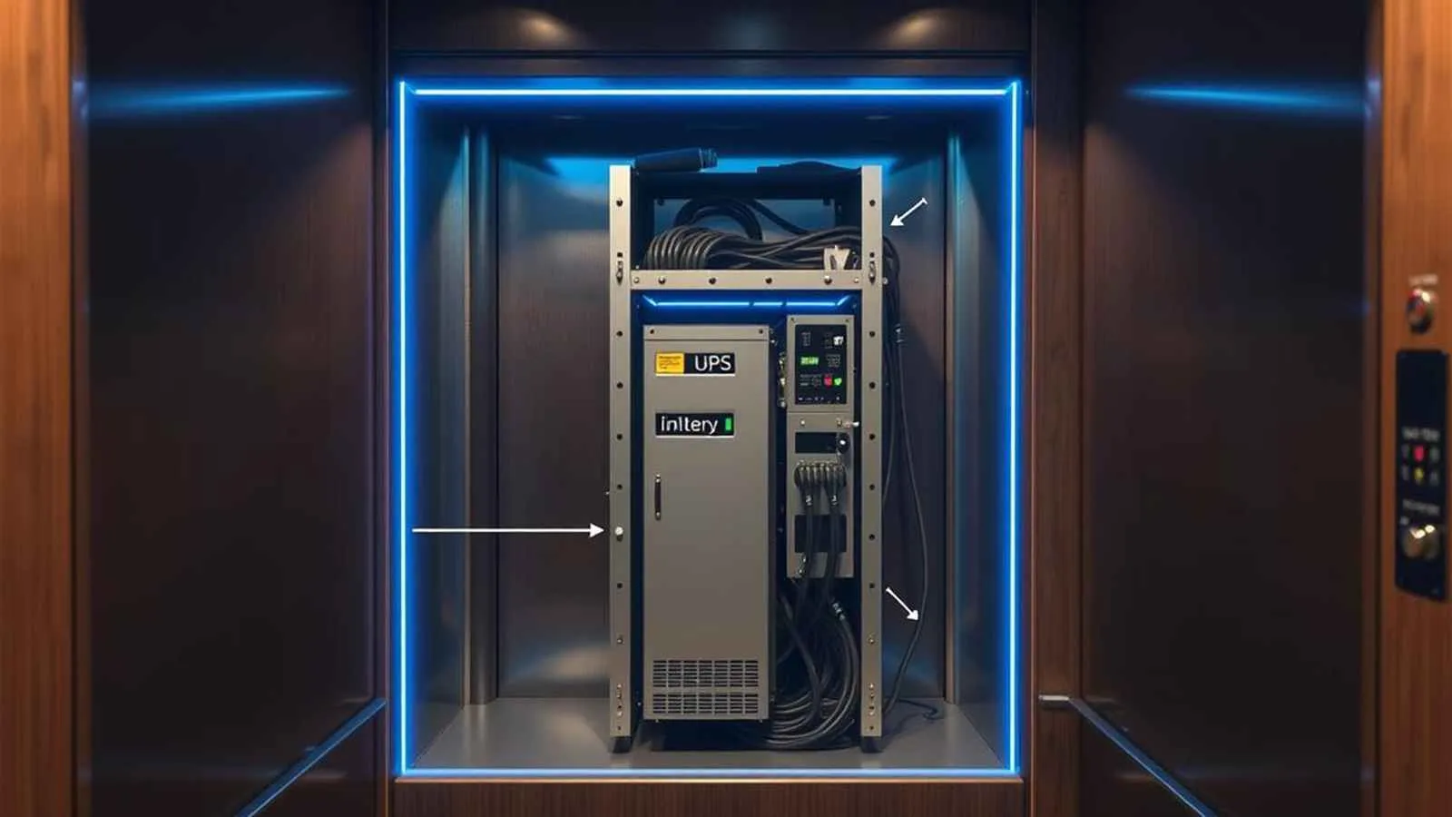 یو پی اس آسانسور چیست؟